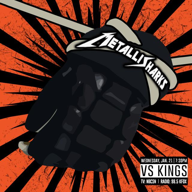 SanJoseSharks's tweet photo. It's @Metallica Night! Welcome home! #MetalliSharks #LAKvsSJS

Preview: http://t.co/WEKtsWWFcf http://t.co/KTPFLTIVH7