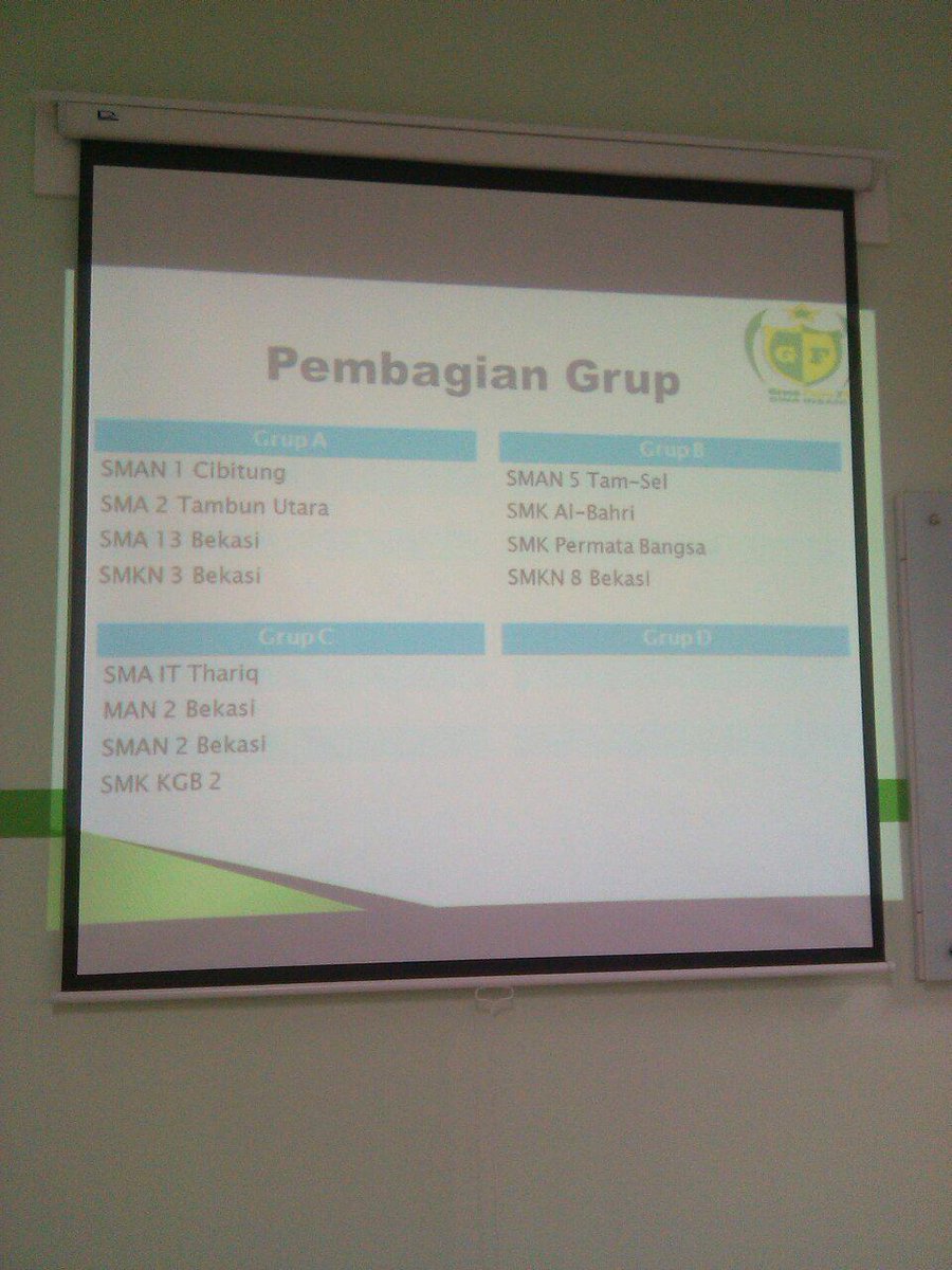 Ramaikan suara 13 <a href="/SMA13Bekasi/">SMAN 13 Kota Bekasi</a> <a href="/osissman13/">OSIS SMAN 13 Bekasi</a> SMAN 13 Bks masuk group A (A3)..Sabtu 14.00,. Di lapangan RA'Futsal.. "