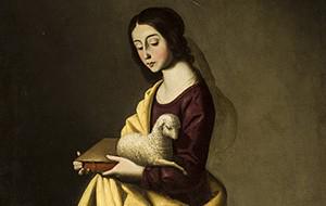celestinomutis_'s tweet photo. Hoy #SantaInes felicitamos a @Inesmartn @inesda94 @Lorylei preciosa pintura de Zurbaran http://t.co/5oPm7hgJMA