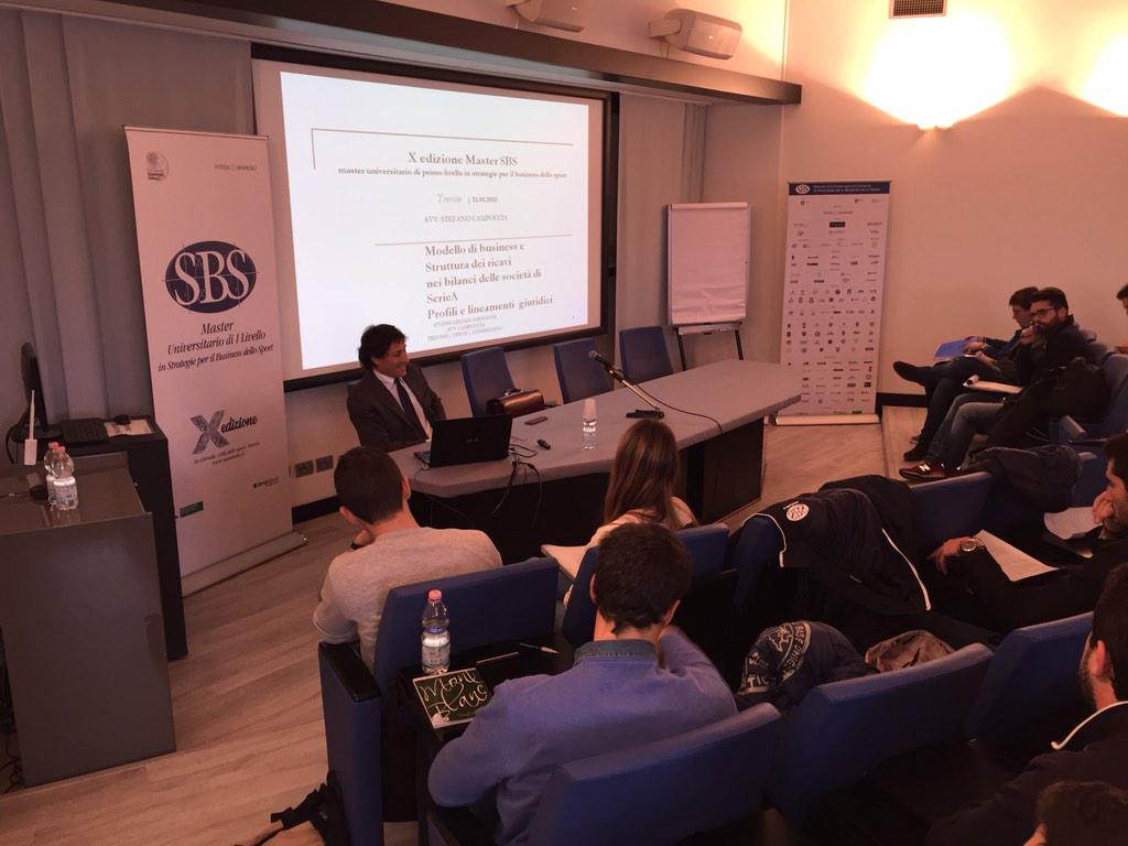 mastersbs's tweet image. Al Master SBS oggi l'Avvocato Stefano Campoccia parlerà di struttura dei ricavi e bilanci delle società di #seriea