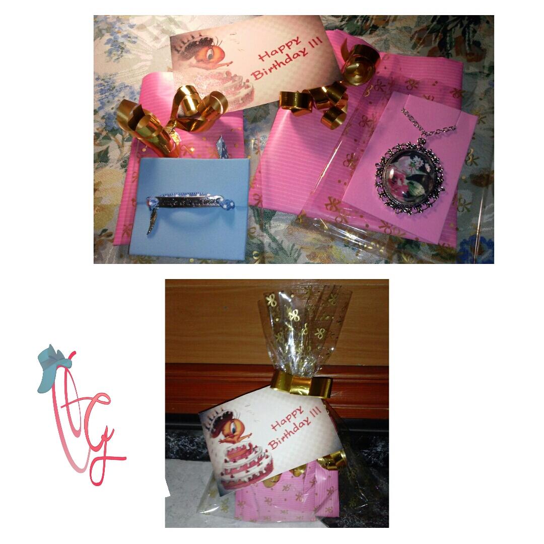 de_caprichos's tweet photo. Regalos para cumpleaños!  🎁🎉🍭🎂🍹😊 http://t.co/KGXgGoJvSc