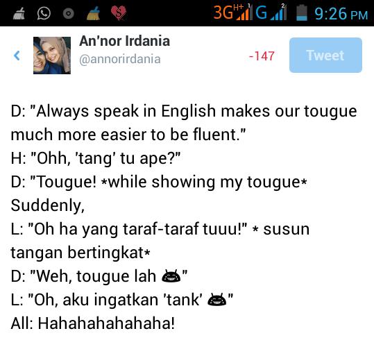 annorirdania's tweet photo. Gang #2B11 #mudahterhibur #hambaroftheday 😂😂 http://t.co/t9cFwmLEpv