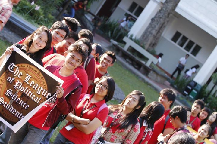 deanriparip's tweet photo. This pic tho. The League of Political Science Students. #CASDays (c) Kittine Mayo. http://t.co/4mFHnKoS9B