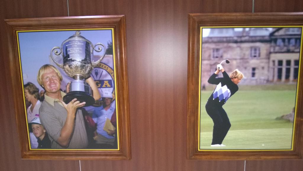 Had to stop by this booth first. Happy Birthday Jack Nicklaus!  