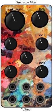 FYTMsynth's tweet image. YuSynth Synthacon Panel design