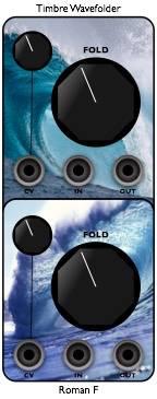 FYTMsynth's tweet image. Roman F dual timbre Wavefolder design