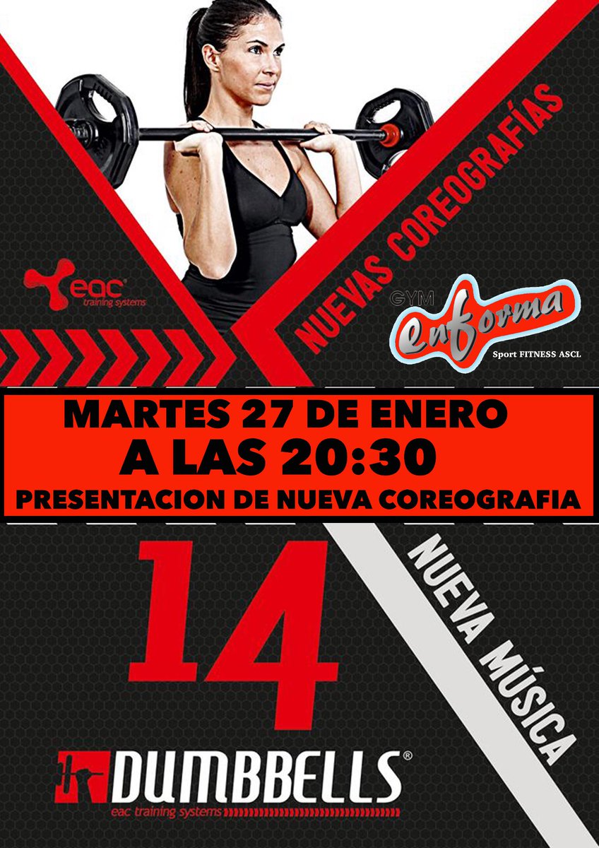 ¡¡ DUMBBELLS® 14 Y BODYJUMP® 19 !! DOS NUEVAS PRESENTACIONES,DOS NUEVAS IMPRESIONANTES COREOGRAFIAS! #GYMENFORMA