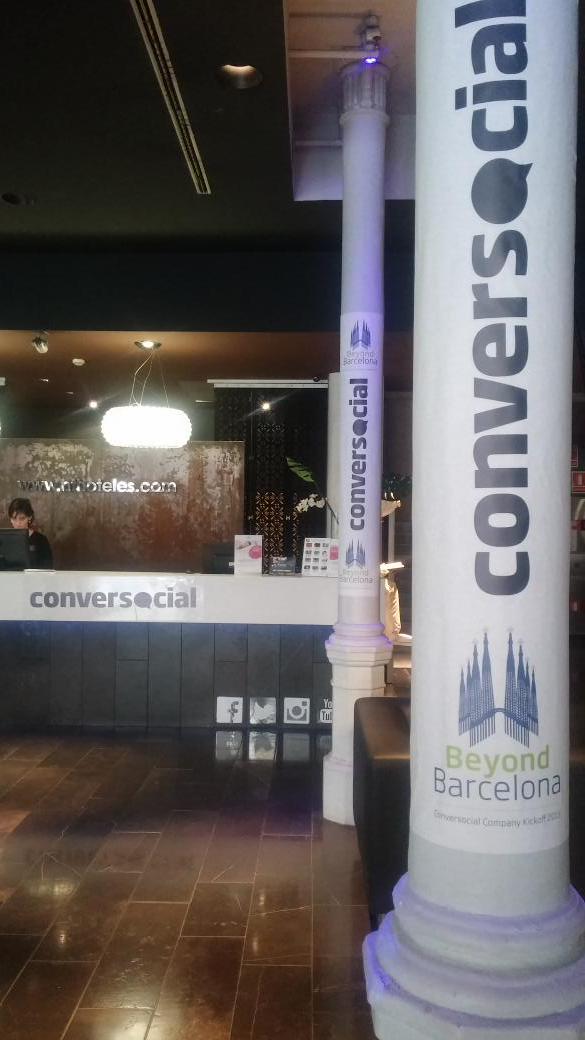 SheviNY's tweet photo. So excited to be in #Barcelona @conversocial 2015 SKO. #DONEINSTYLE http://t.co/nuhciDp6r7