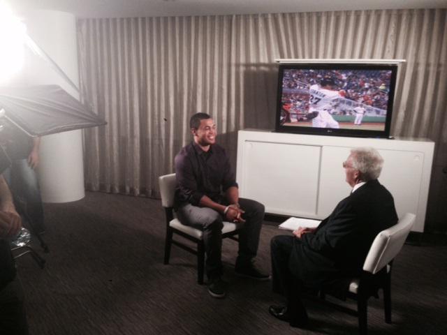 MLBProductions's tweet image. We are getting ready for Spring Training with the @Marlins @Giancarlo818 and @pgammo. Pitchers &amp;amp; Catchers on 2/18!