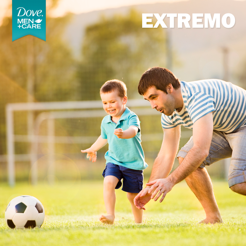 Dove_men's tweet photo. Ser padre también es un deporte http://t.co/fbx11X5NA9