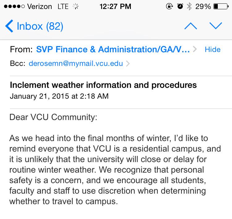 mnd_rose's tweet image. So basicallyyyyyy class will probably never be cancelled #VCUproblems