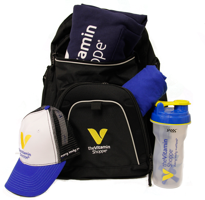 VitaminShoppe's tweet photo. Tell us what you love most about #vitaminshoppe &amp; RT for a chance to win this ultimate swag bag! #fitness #health http://t.co/v7SYdnYlVW