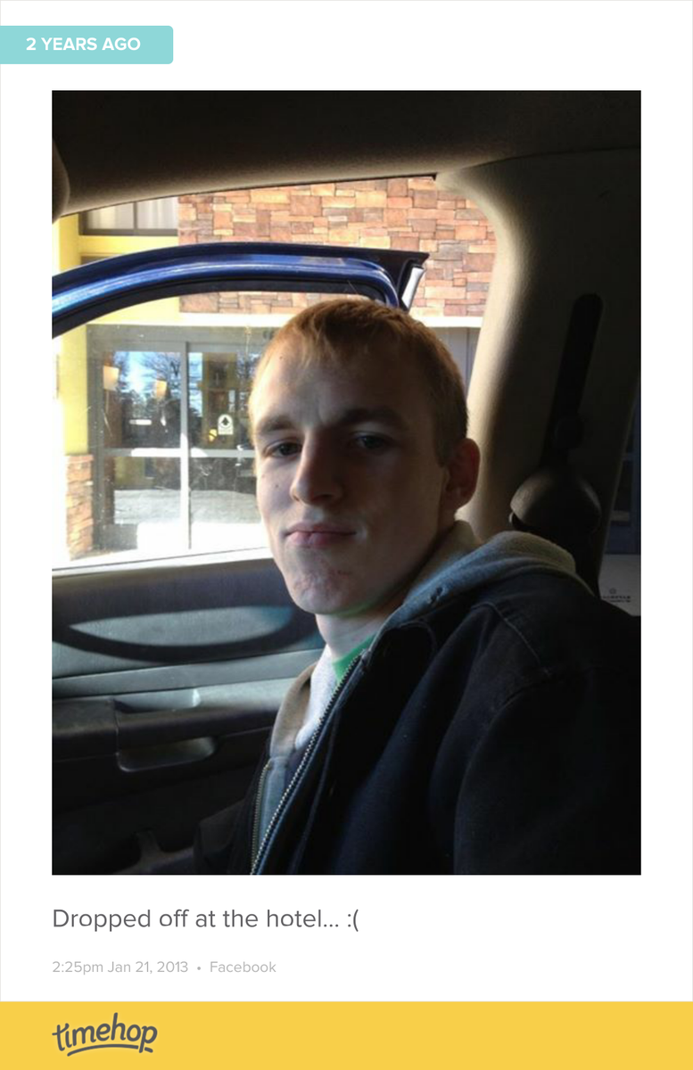 KatWil's tweet photo. Ok how many mommas are out there with me? 2 years ago I dropped off my boy at the hotel so that he could swear in... http://t.co/dwWlHudWA0