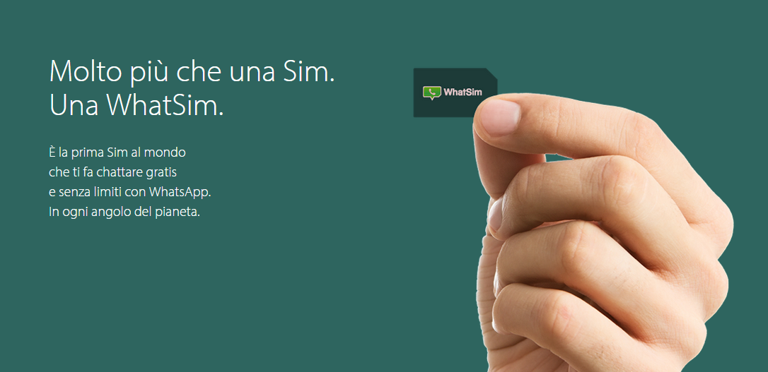 androidiani's tweet photo. Nasce WhatSim, la prima Sim al mondo che fa chattare gratis e senza limiti con WhatsApp ->  http://t.co/8pa7HgTUcr http://t.co/Wbr1ABU7lp