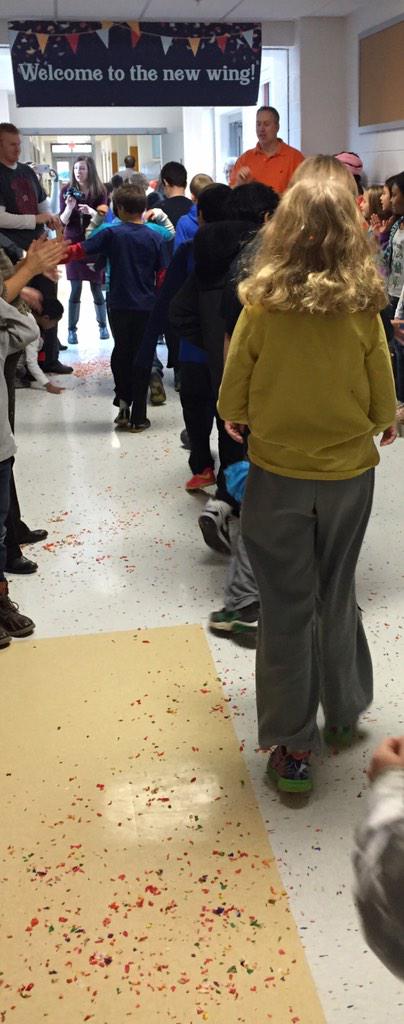 ncc_mcps's tweet photo. We just welcomed our 5th and 6th graders into the new wing. Hey Alright! http://t.co/WqPXuRCxIK
