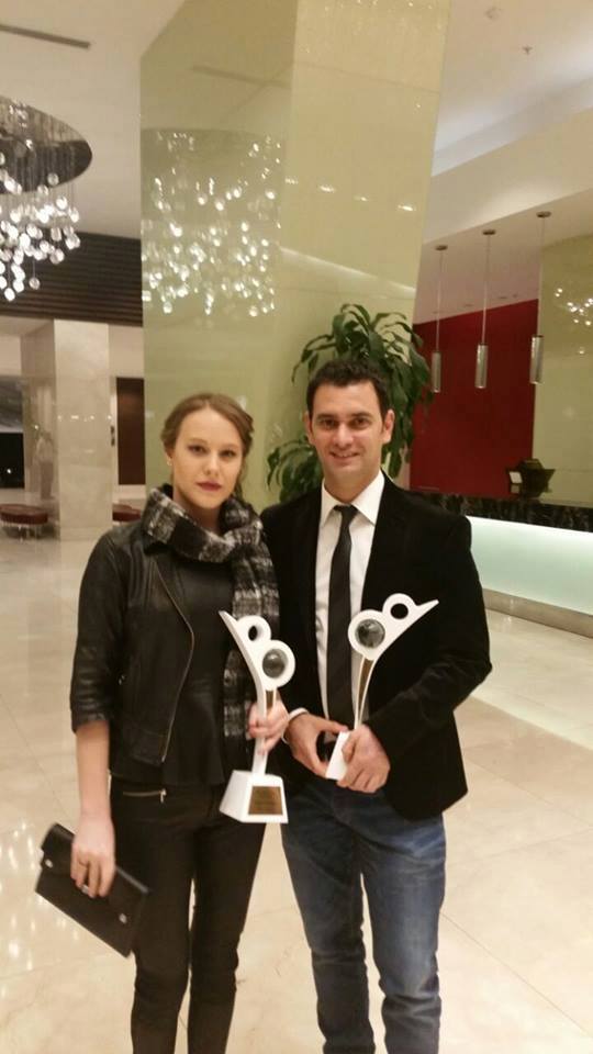 Buhara Medya Ödülleri En İyi Erkek ve Kadın Oyuncu Murat Danacı ve Şeyma Korkmaz'ın oldu. Tebrik ederiz. #BeniAffet