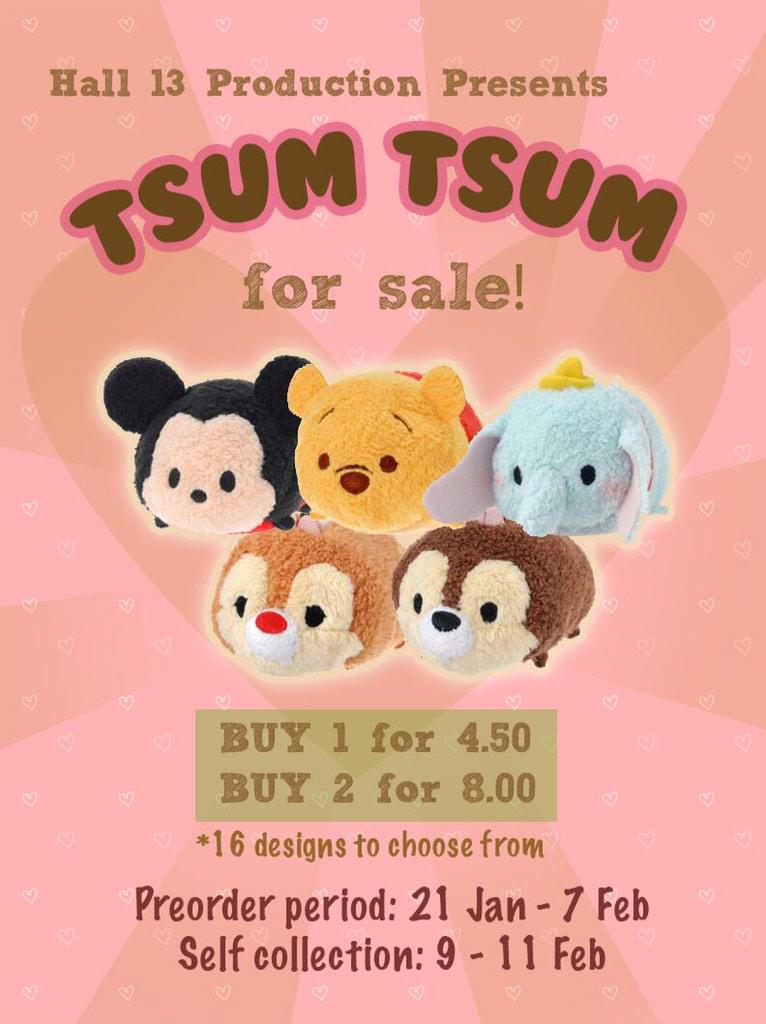 ivan_cjy's tweet photo. Anyone want to grab these adorable Tsum Tsum home? Drop me your order and I will deliver it to your doorstep. http://t.co/Levn2q01hj