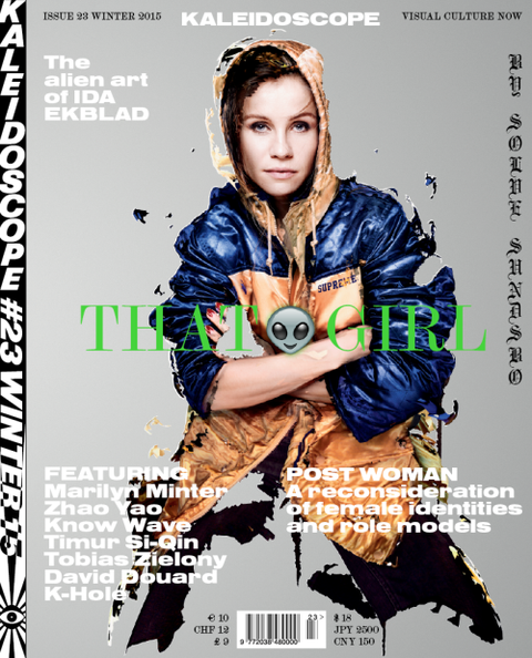 Launching a new edition by Ida Ekblad Very Soon in collaboration with <a href="/KaleidoMag/">KALEIDOSCOPE</a>. Here she is on the front cover...