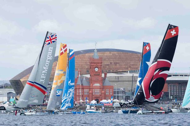 cardiffonline's tweet image. Cardiff welcomes world class sailors as the Extreme Sailing Series returns to the city walesonline.co.uk/news/local-new…