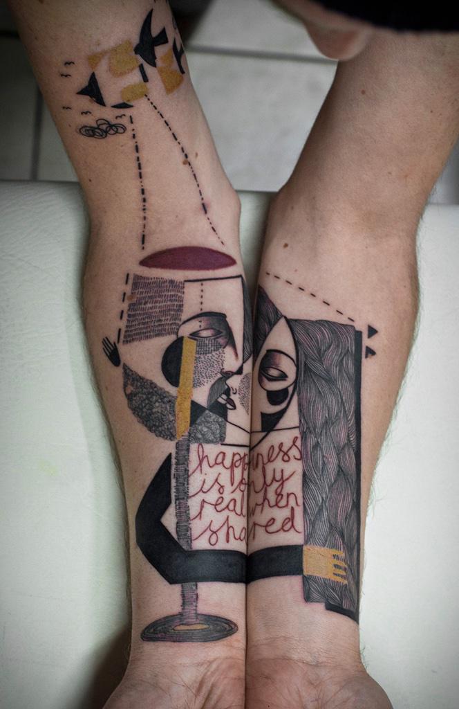 TheShopOn13thSt's tweet photo. Beautiful Surreal Portraiture and Cubism #Tattoos by #ExpandedEye: http://t.co/g1MDNGoYMc via @Colossal http://t.co/9TMcAUZsHq