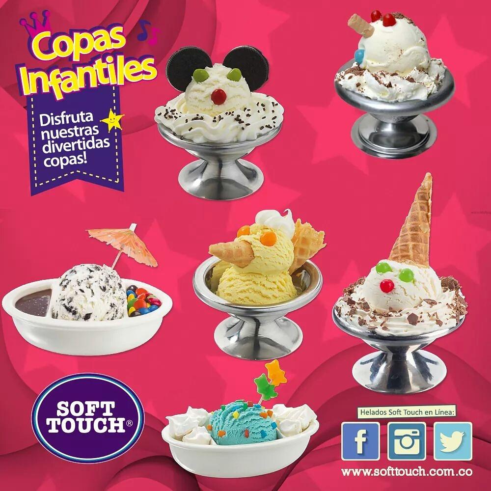 Conoce las más deliciosas copas infantiles pensadas para que nuestros pequeños vivan Momentos llenos de magia y sabor