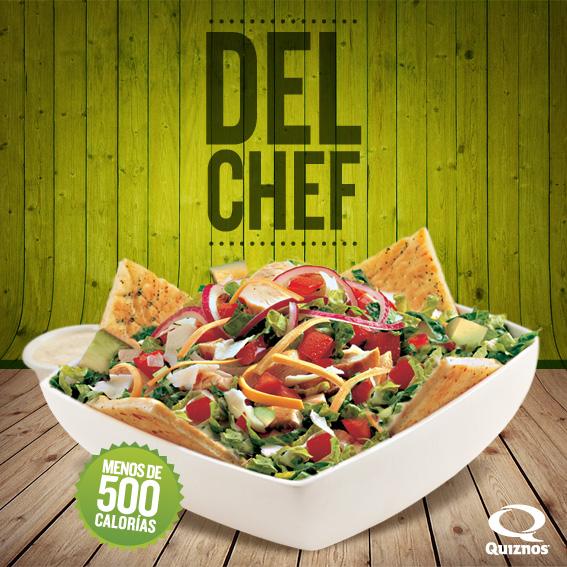 Quiznosvzla's tweet photo. ¿Has probado nuestra deliciosa #ensalada #DelChef? Si tu respuesta es "no" ¿Qué esperas? Seguro te encantará #MMM http://t.co/50LFnziXVt