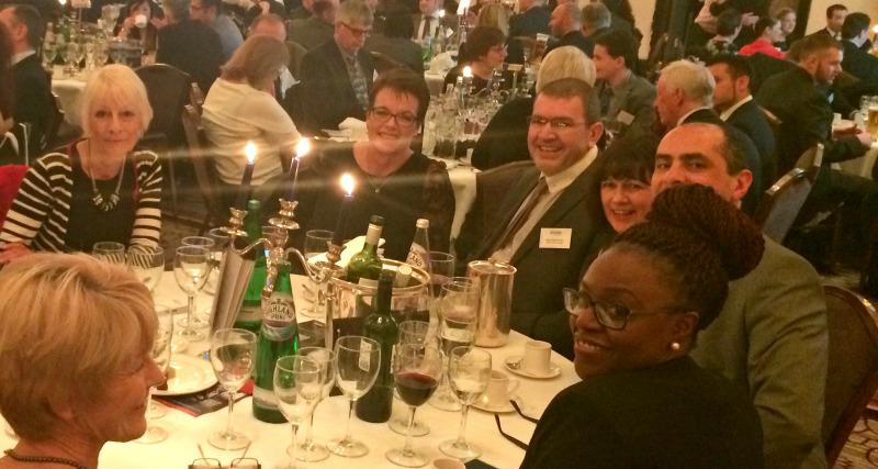 popsfishnchips's tweet image. Good to finally meet the lovely Des &amp;amp; Lesley of @burtonrdchippy yesterday.Congrats to you #fishandchipawards #Table34