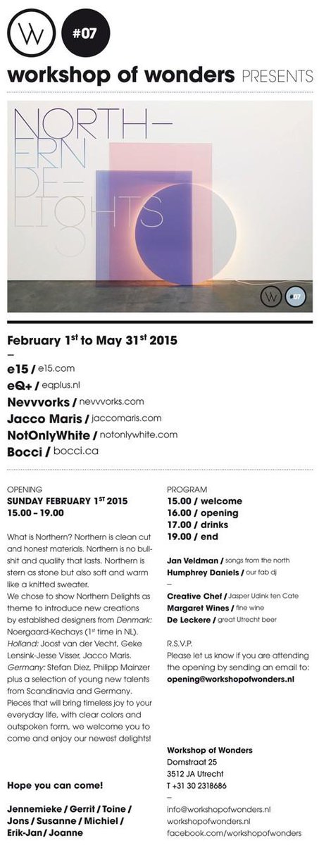 notonlywhite's tweet photo. Sunday Feb 1st, @WoW_Utrecht opens their new show called #NorthernDelights. @NotOnlyWhite will show #SCAPE by @jvdv33 http://t.co/byDWGVD5yz