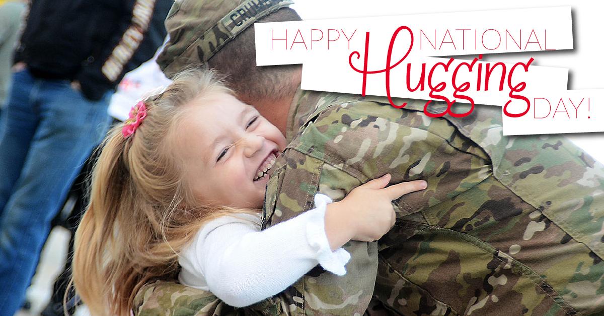 Hugs are therapeutic! #NationalHuggingDay