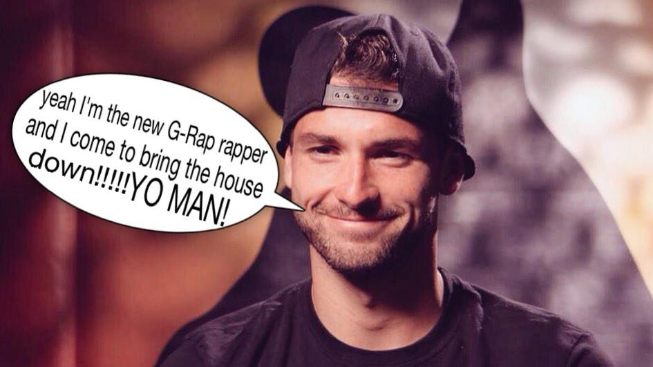 dangerous451's tweet photo. Grigor Was converted Into a rapper! How he is crazy! http://t.co/S1SQlh6Sq9