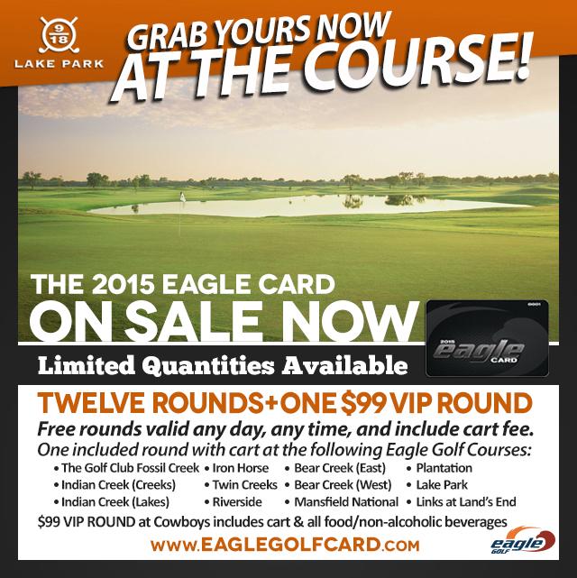 The best card in DFW is back and better than ever. 25% off, 12 free rounds, plus a bonus VIP round <a href="/CowboysGolfClub/">Cowboys Golf Club</a>.