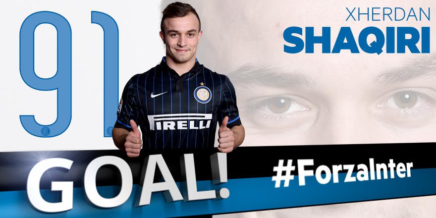 71' - GOOOOOOOOOLLLLLLLLLLL GOL GOL GOL GOL GOL!!!! <a href="/XS_11official/">Xherdan Shaqiri</a>!!!!! #InterSamp 1-0 #TIMCup
