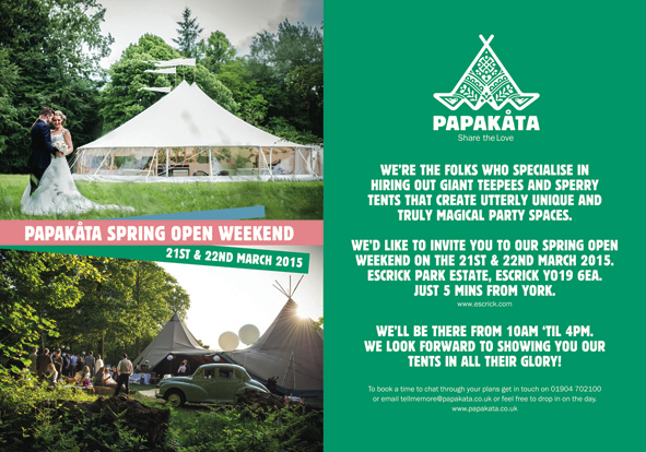 #weddinghour Do you all have our Spring Open Weekend dates in your diaries? 21st and 22nd March <a href="/weddingaffair/">The Wedding Affair</a>