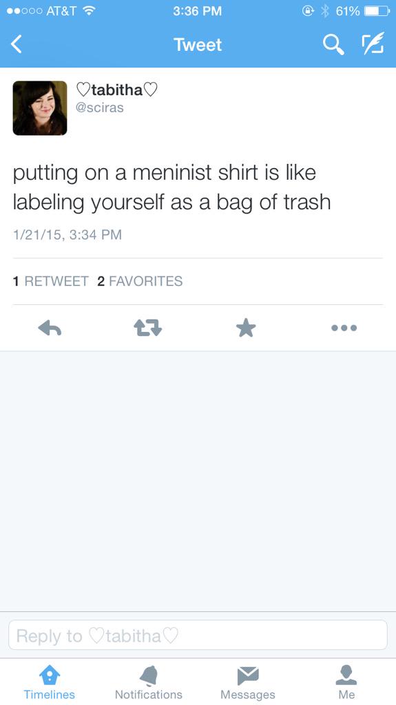 Meninist tweet media
