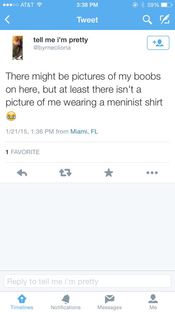 Meninist tweet media