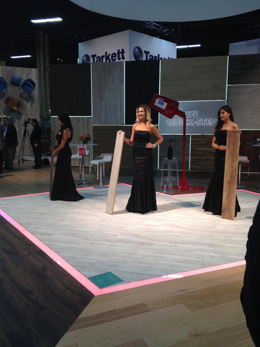 h2bcreative's tweet photo. @QuickStepFloors is showing off their hard surfaces products in style with a fashion show #TISE2015. #Surfaces2015 http://t.co/3qvx0UWGGI