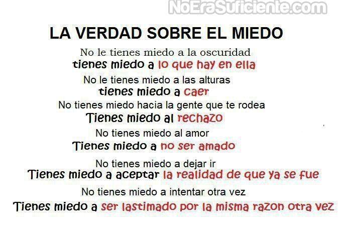 espirituagua's tweet photo. La verdad sobre el miedo http://t.co/0GklVdkZHc