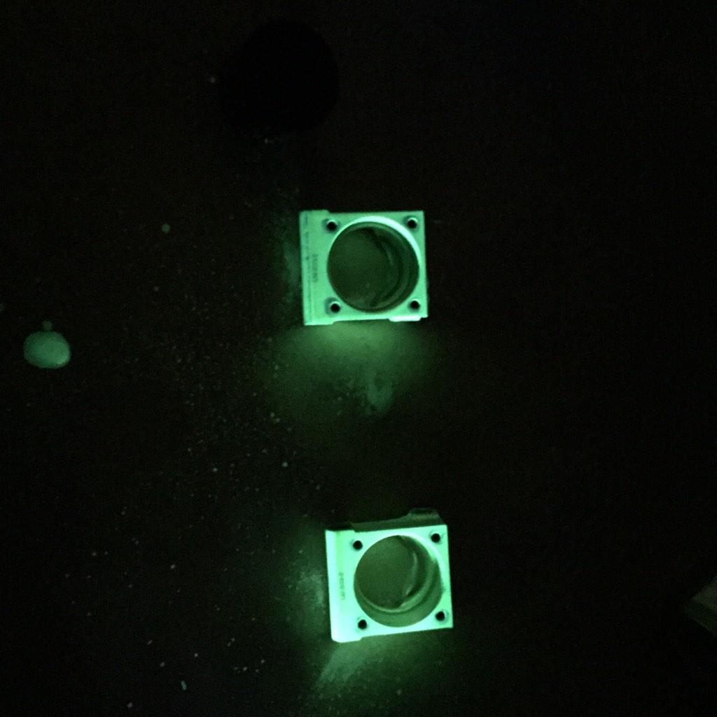 dnickcochran's tweet photo. You know it's going to be a fun day at work when the black light is called upon for the inspection! http://t.co/lgBMrVqFjJ