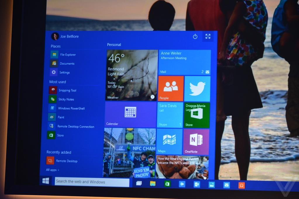 elly_dhtrucmai's tweet image. RT &quot;@HuyHMN: #Windows10event: This is the #Windows10 Start Menu and Notification http://t.co/k2FmIVcnm8&quot;