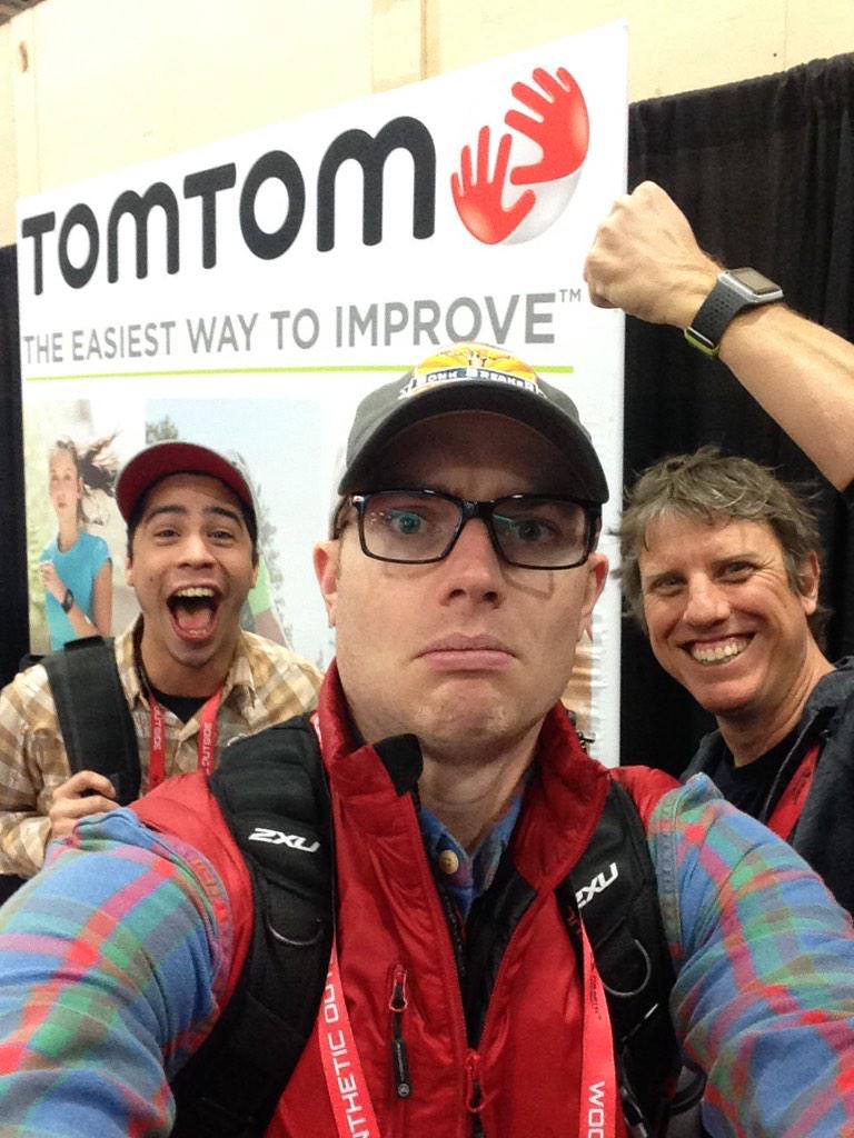 TGAReps's tweet photo. TGA getting after it @orshow @TomTomUSA #gps #cardio #watch #run #texas #ORshow http://t.co/QM4bj3tF8a