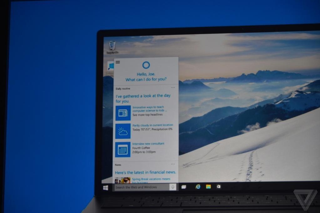 elly_dhtrucmai's tweet image. RT &quot;@HuyHMN: #Windows10event: #Cortana on a #PC demo http://t.co/YMj9zE8QNs&quot;