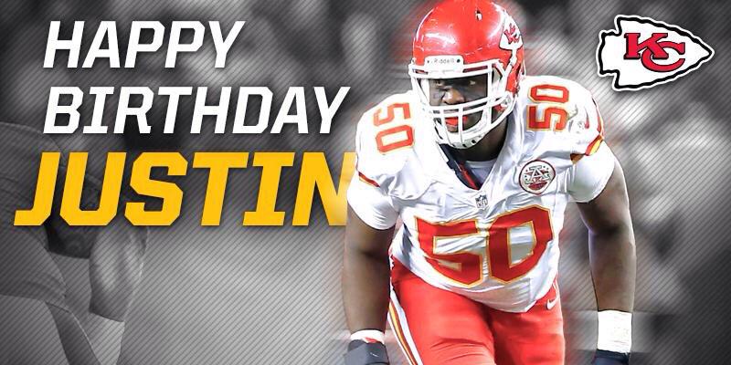 Happy Birthday to the leading sacker, and a damn good dawg, Justin Houston! 