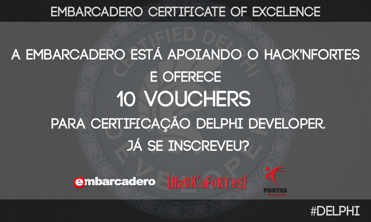 hacknfortes's tweet photo. É uma honra poder anunciar que a @EmbarcaderoBR também apoia o nosso evento. #hacknfortesdelphi http://t.co/YmoDLZdHc2