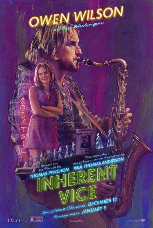 BenAtRocket's tweet image. Gorgeous illustration by BLT Comms for @seeinherentvice evokes the work of both Robert McGinnis and Tyler Stout