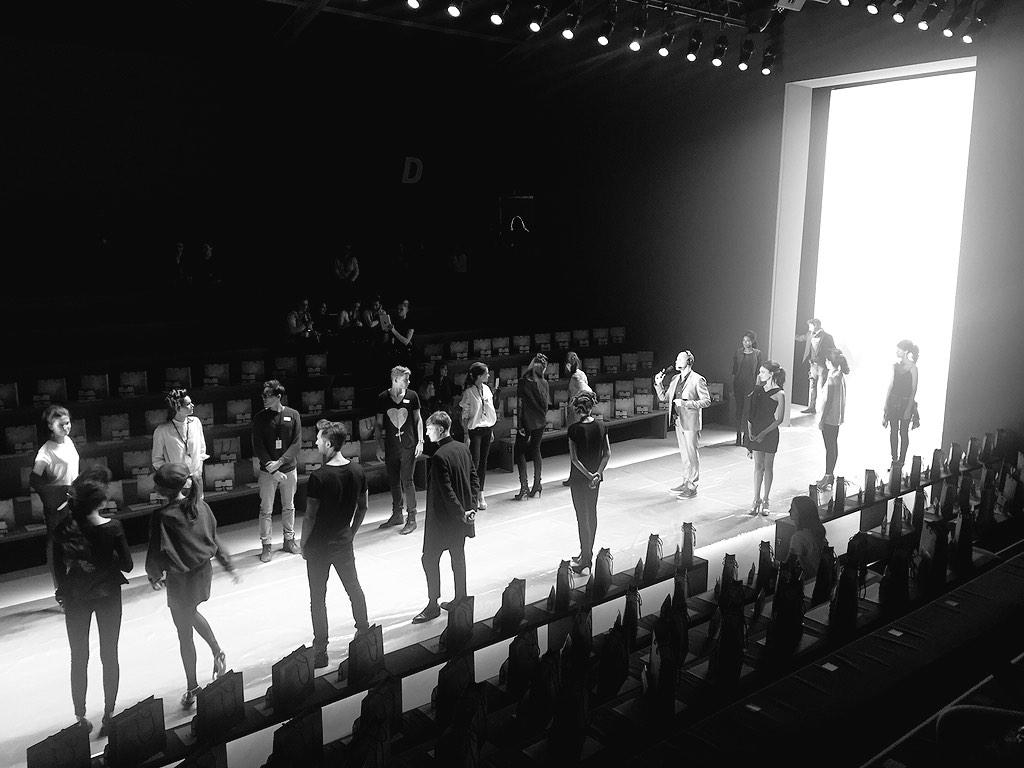 schminktante's tweet image. RT @MBfashionweek: #GuidoMariaKretschmer runway rehearsals #MBFWB  live on mbfashionweek.com/live next up! #MBFWBLive