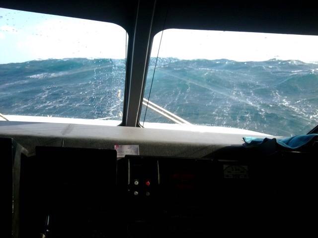 A veces se pone bravo..