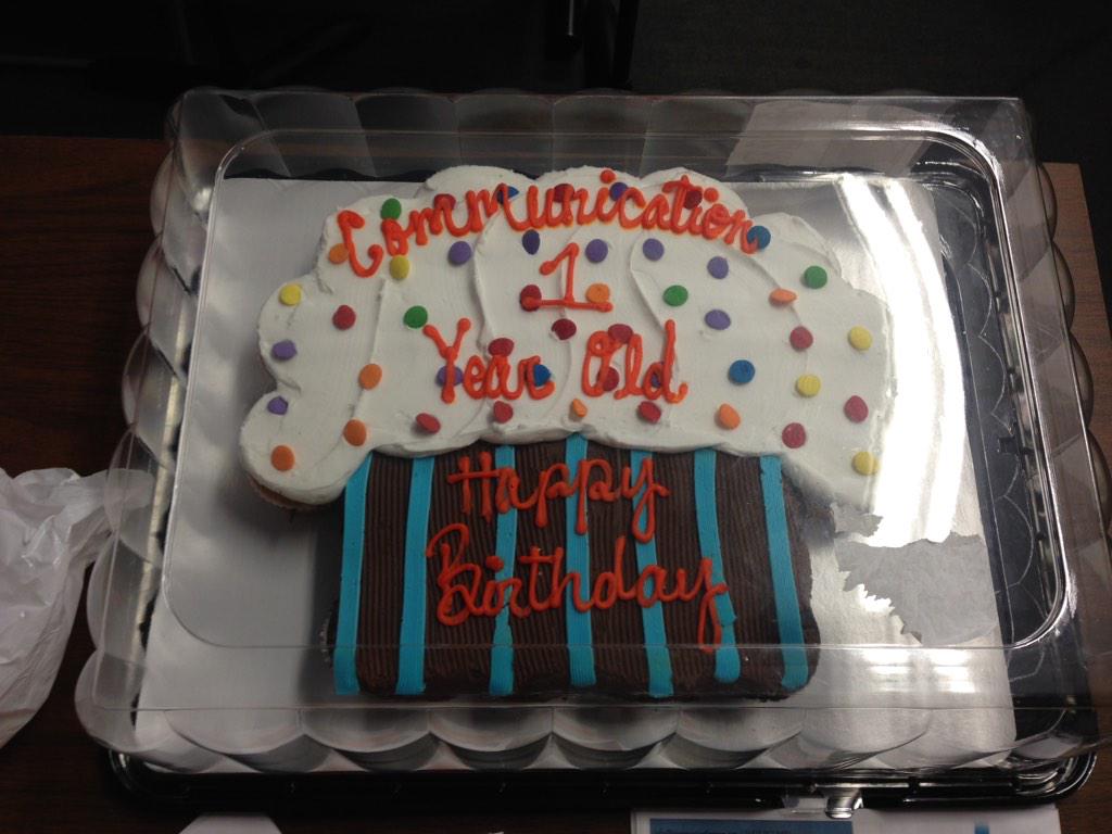 We turn 1 today! #birthday