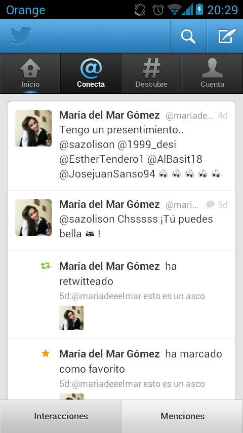 sazolison's tweet photo. @mariadeeelmar cuanto me amaras que en todo me sales tu http://t.co/uQeM0338vU