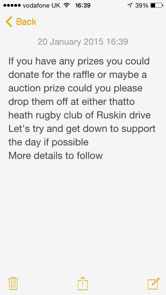 bufferlad1's tweet image. Please RT we need massive support @ThattoRugby @PilksRecsARLFC #RLfamily