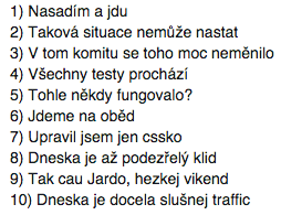 SlevomatLIVE's tweet photo. Poslední věty v IT před tím, než spadne @slevomat: http://t.co/Lk2n9RjONF
